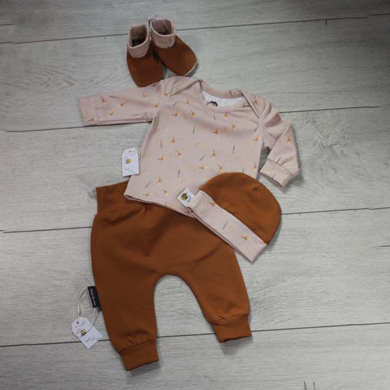 Little_Floral Newborn set 4 delig