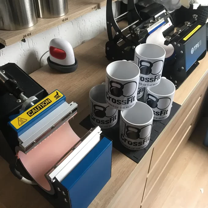 Warmtepers voor bekers & Kopjes Letters en Cijfers voor bedrukkingen│ borduren van textiel │Gepersonaliseerde drinkbekers en koffiekopjes. Warmtepers