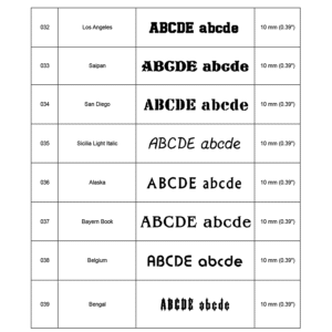 Borduurfonts bladzijde 5