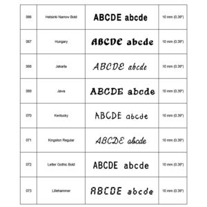 Borduurfonts bladzijde 9